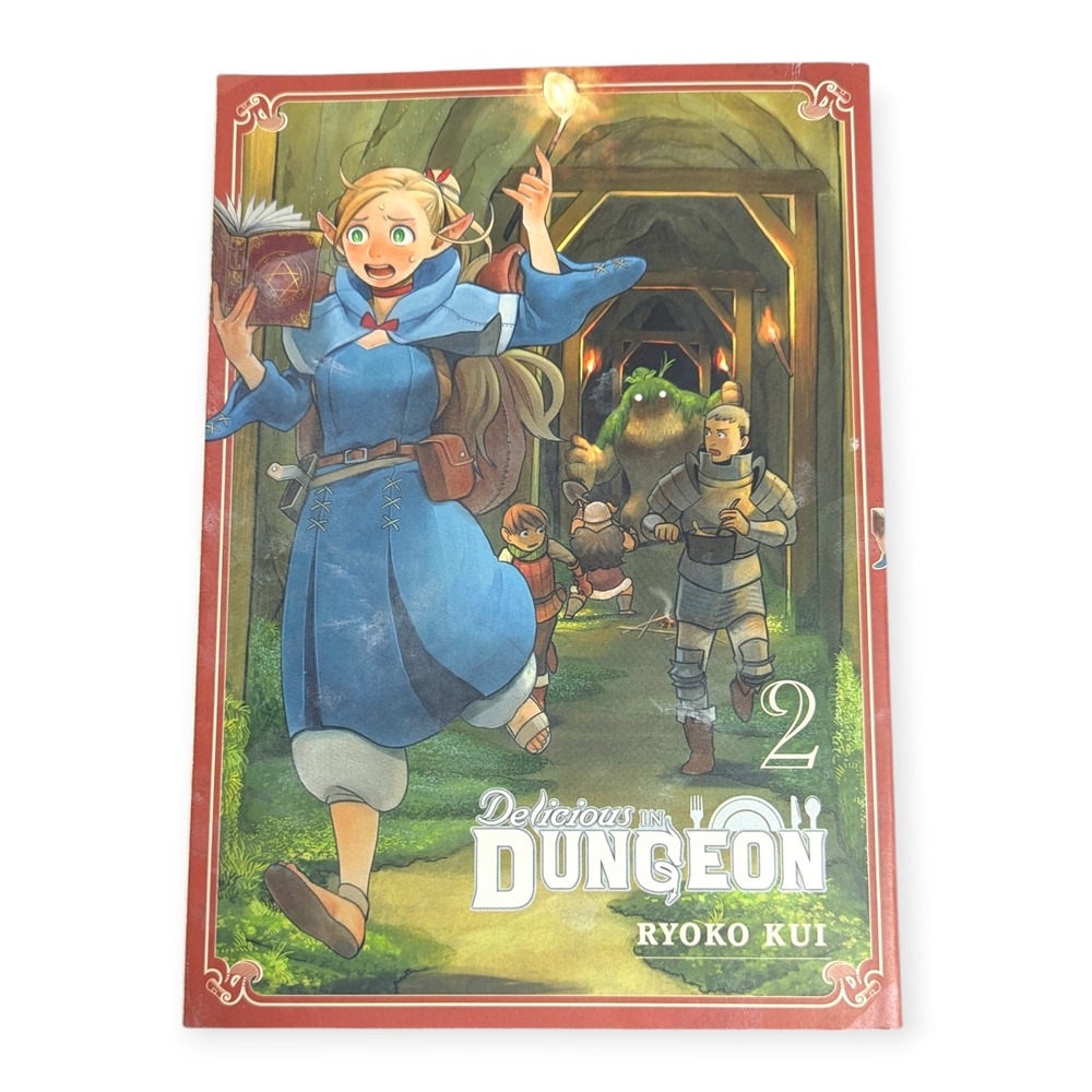 Delicious in Dungeon Vol 2 Manga Ryoko Kui Yen Press English Paperback